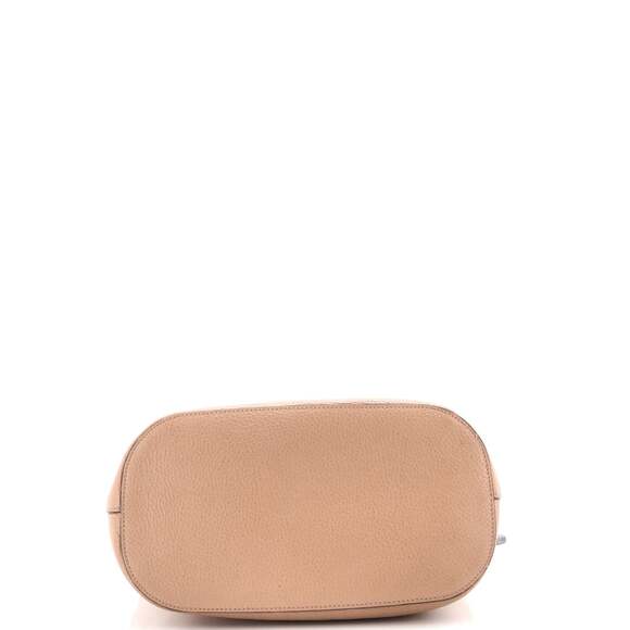 Prada Logo Bucket Messenger Bag Vitello #165397P84B - Picture 5 of 8